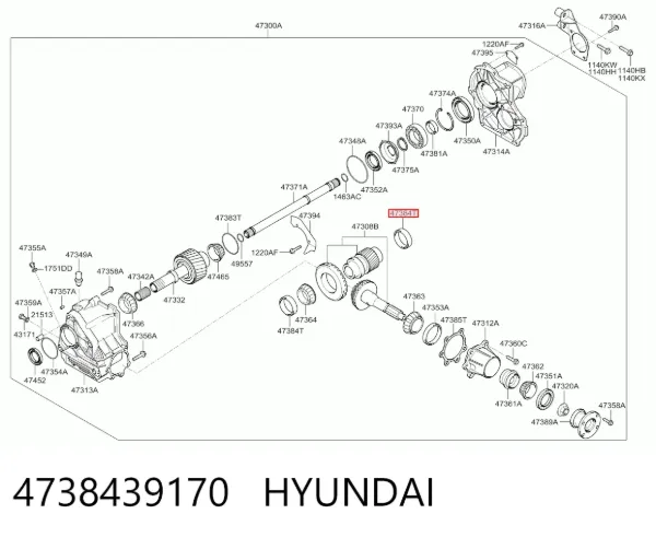  4738439170 Hyundai/Kia