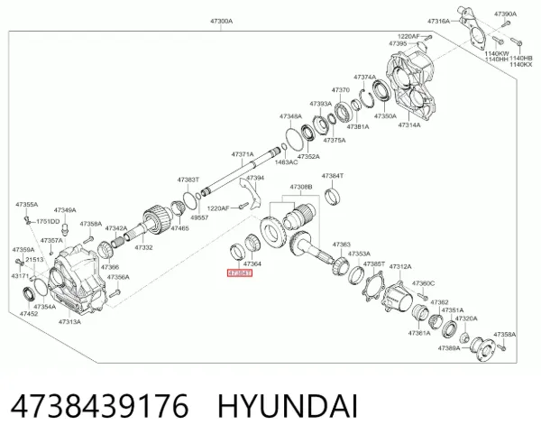 4738439176 Hyundai/Kia