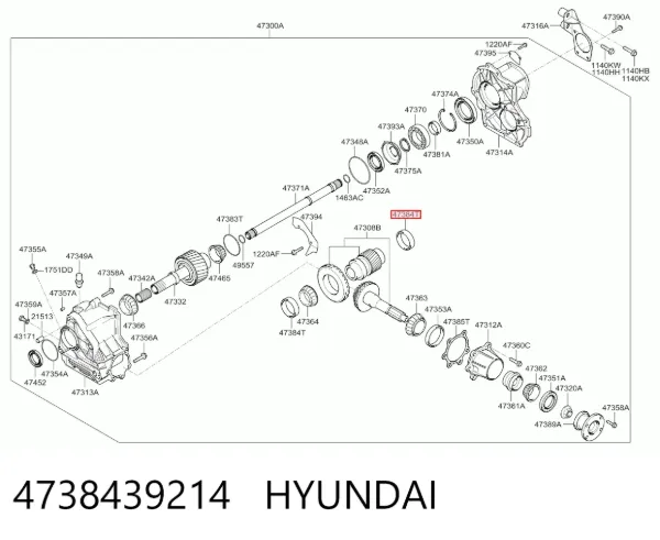  4738439214 Hyundai/Kia