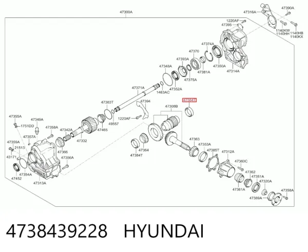  4738439228 Hyundai/Kia