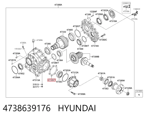  4738639176 Hyundai/Kia