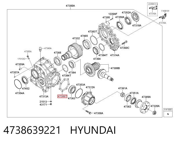  4738639221 Hyundai/Kia