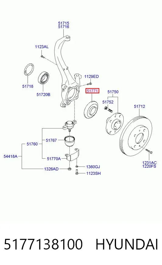  5177138100 Hyundai/Kia
