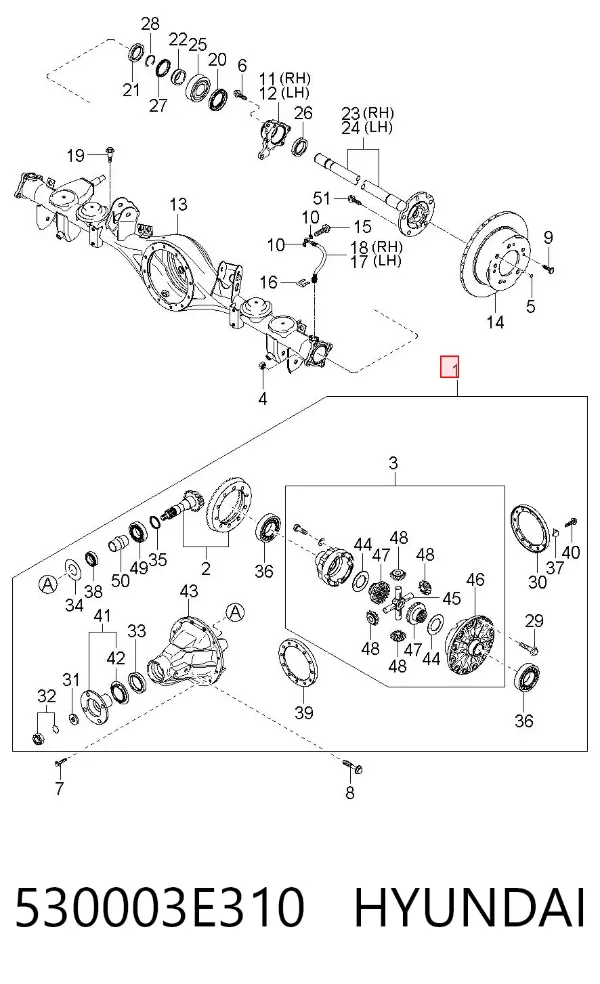  530003E310 Hyundai/Kia