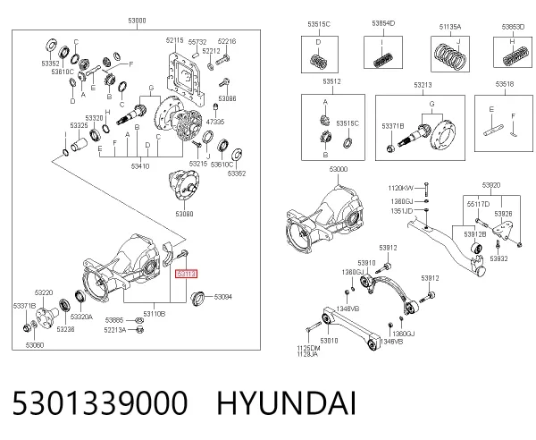  5301339000 Hyundai/Kia
