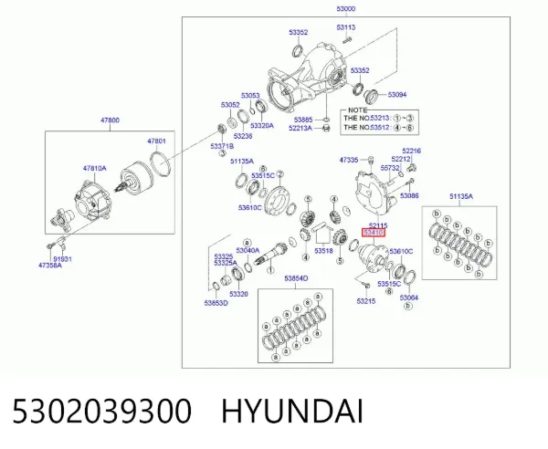  5302039300 Hyundai/Kia