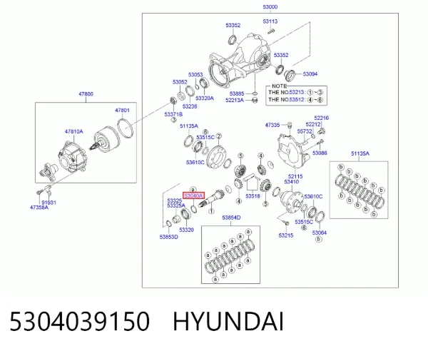  5304039150 Hyundai/Kia