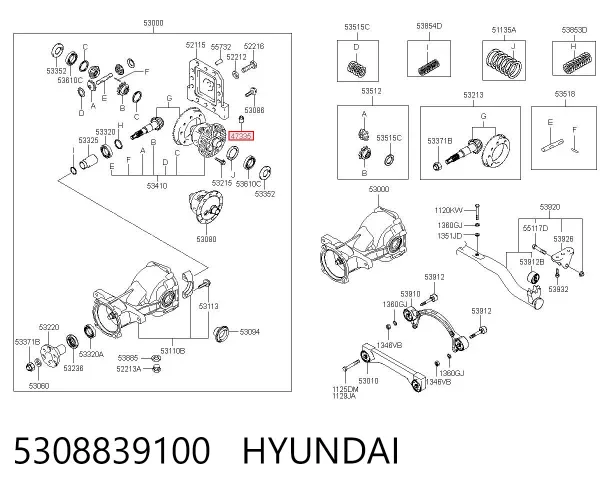  5308839100 Hyundai/Kia