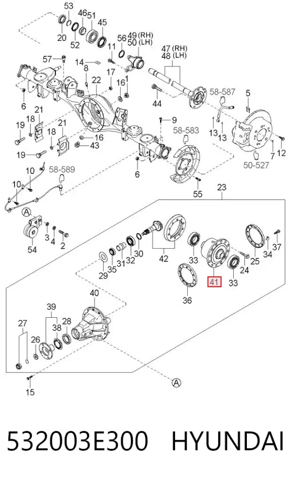  532003E300 Hyundai/Kia