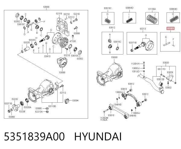  5351839A00 Hyundai/Kia