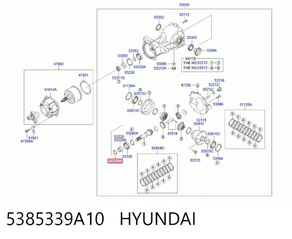  5385339A10 Hyundai/Kia