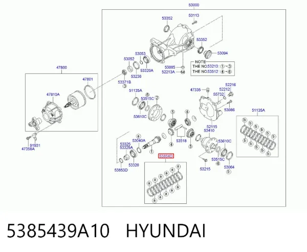  5385439A10 Hyundai/Kia