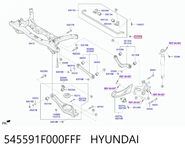  545591F000FFF Hyundai/Kia
