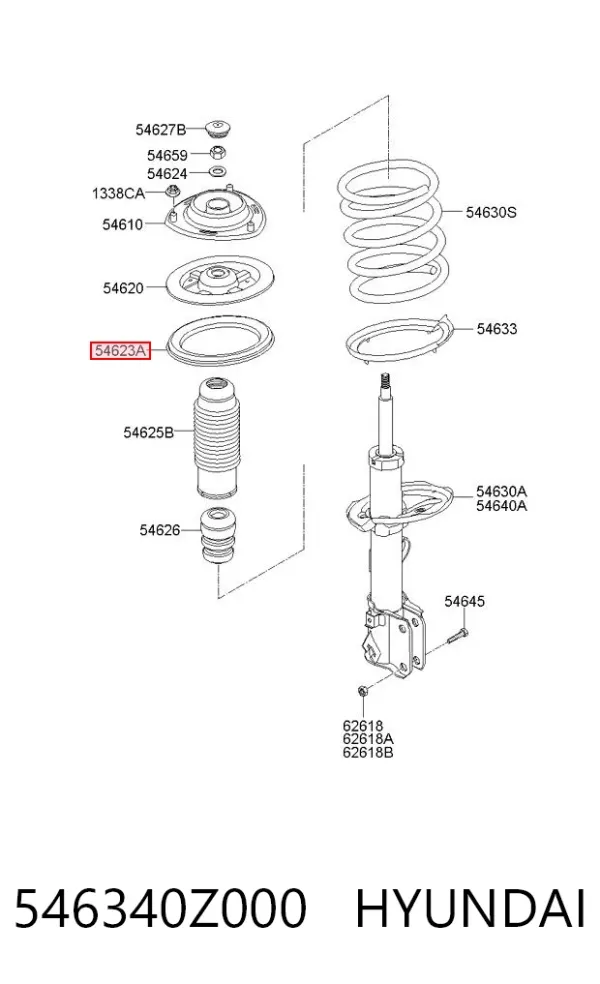  546340Z000 Hyundai/Kia