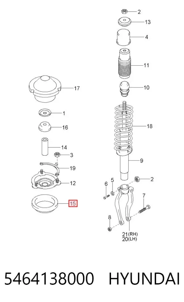  5464138000 Hyundai/Kia