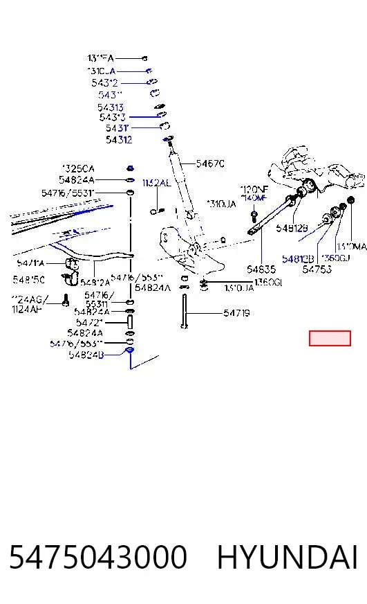  5475043000 Hyundai/Kia