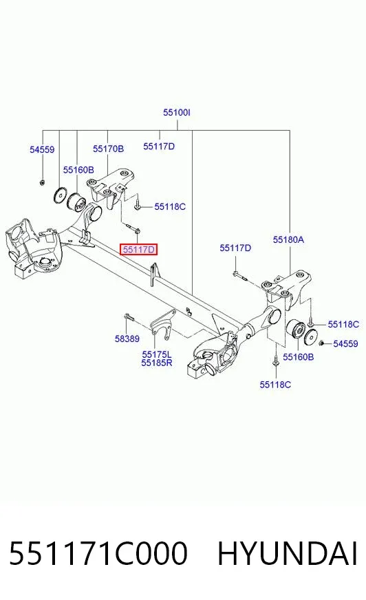  551171C000 Hyundai/Kia