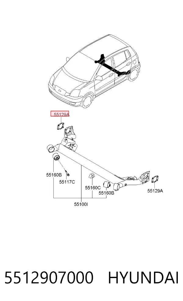  5512907000 Hyundai/Kia