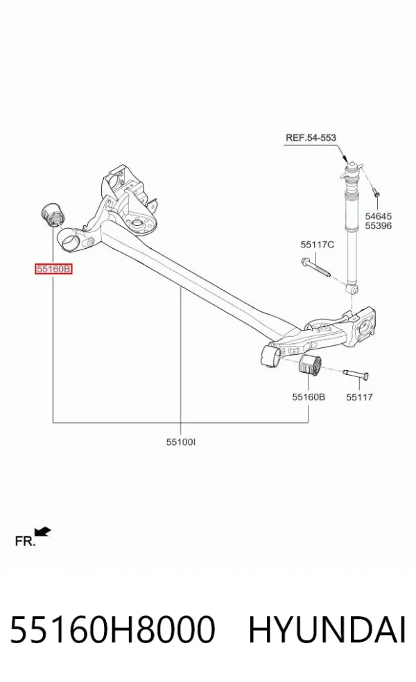  55160H8000 Hyundai/Kia