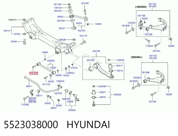  5523038000 Hyundai/Kia