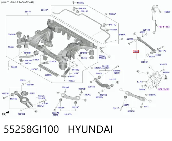  55258GI100 Hyundai/Kia
