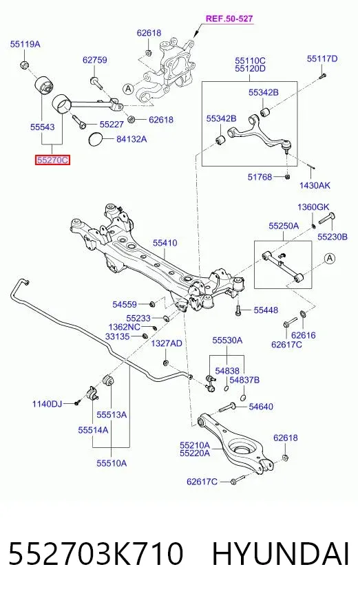  552703K710 Hyundai/Kia