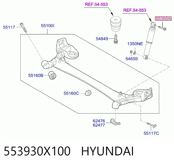  553930X100 Hyundai/Kia