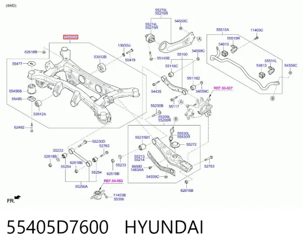  55405D7600 Hyundai/Kia