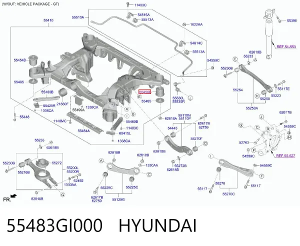  55483GI000 Hyundai/Kia