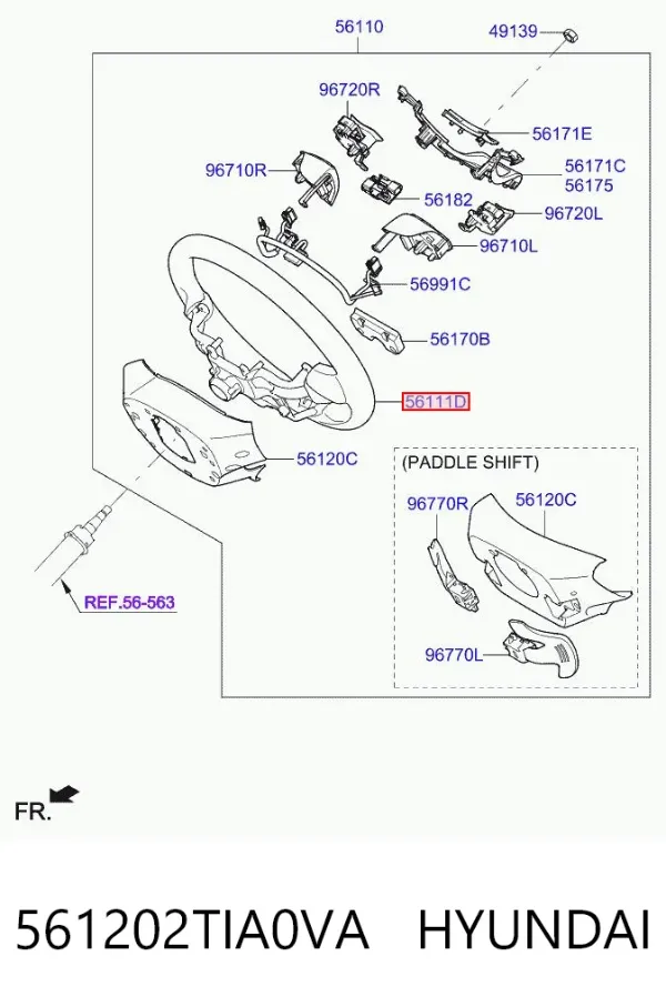  561202TIA0VA Hyundai/Kia