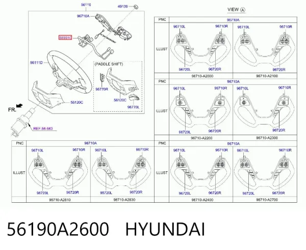  56190A2600 Hyundai/Kia