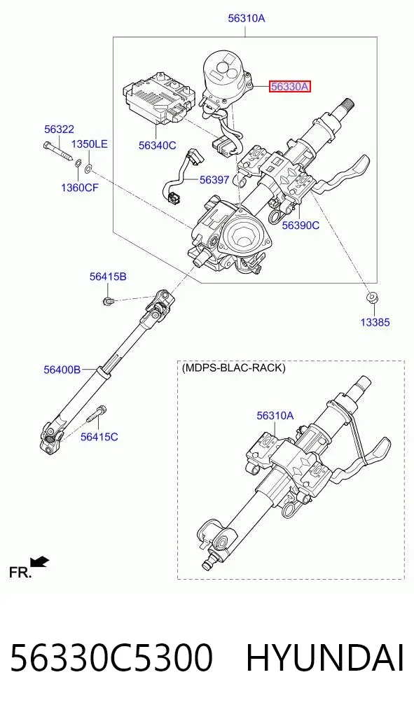  56330C5300 Hyundai/Kia