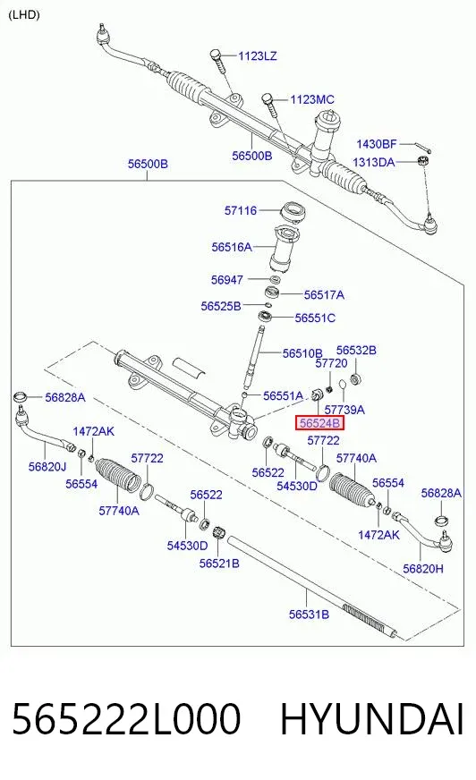  565222L000 Hyundai/Kia