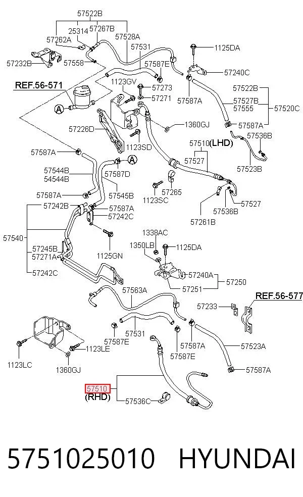  5751025010 Hyundai/Kia