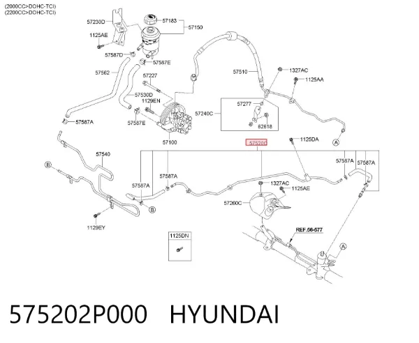  575202P000 Hyundai/Kia