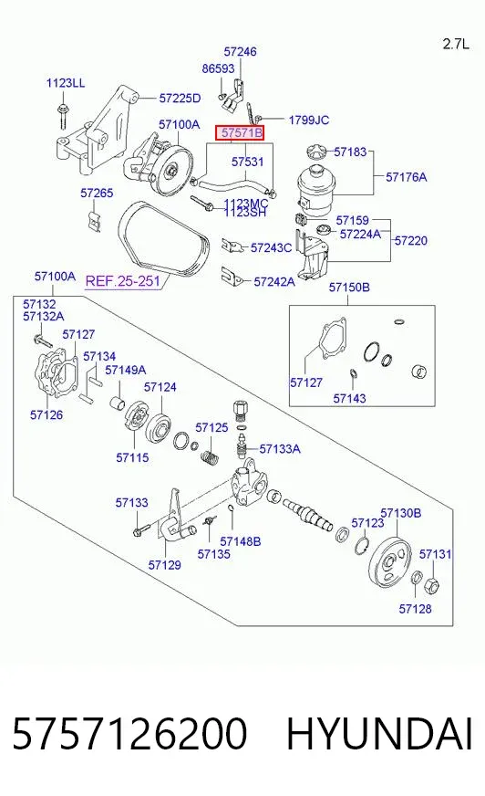  5757126200 Hyundai/Kia