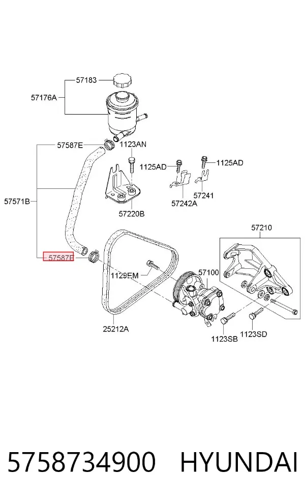  5758734900 Hyundai/Kia