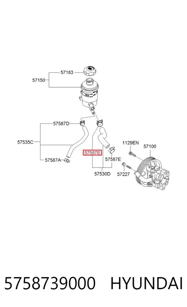  5758739000 Hyundai/Kia