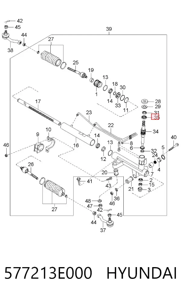  577213E000 Hyundai/Kia