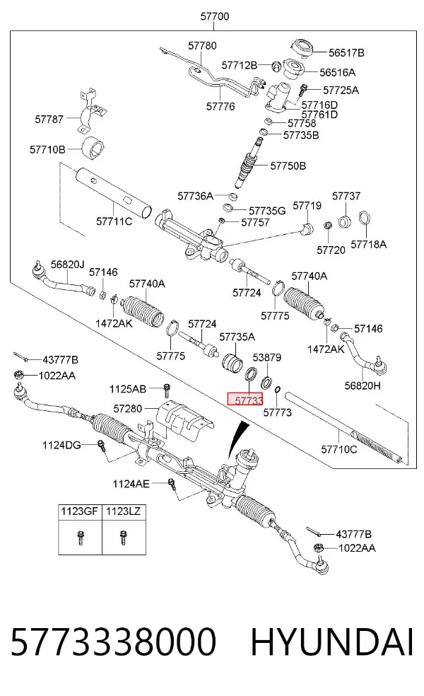  5773338000 Hyundai/Kia