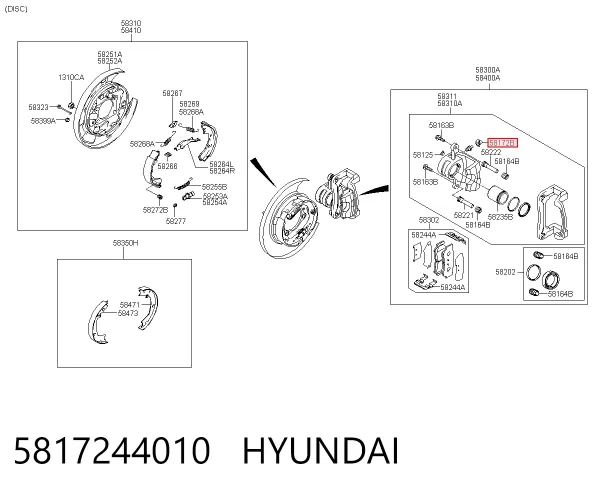  5817244010 Hyundai/Kia