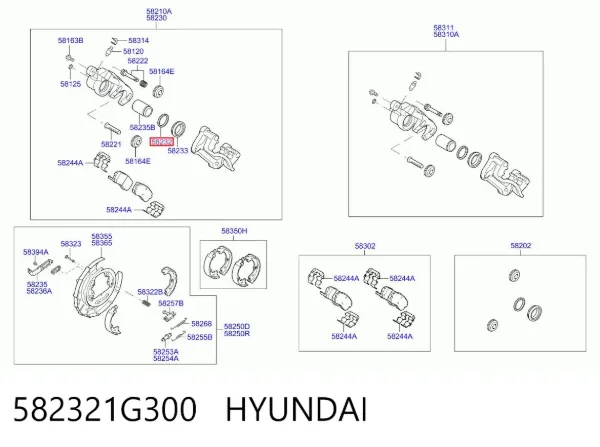  582321G300 Hyundai/Kia