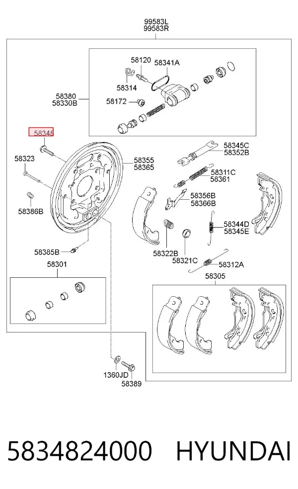  5834824000 Hyundai/Kia