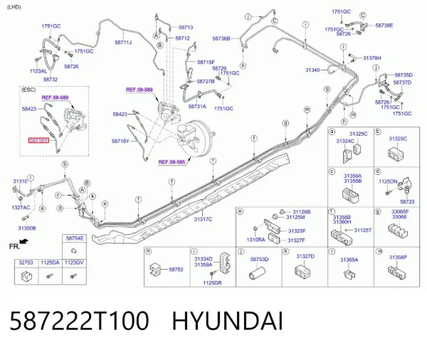  587222T100 Hyundai/Kia