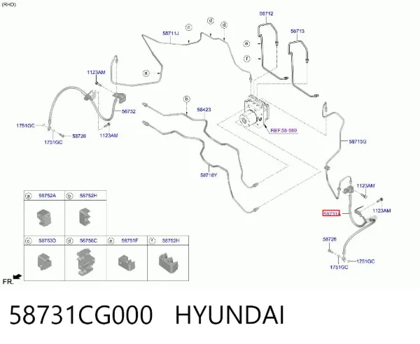  58731CG000 Hyundai/Kia