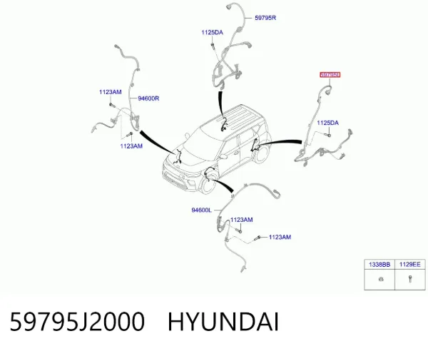  59795J2000 Hyundai/Kia