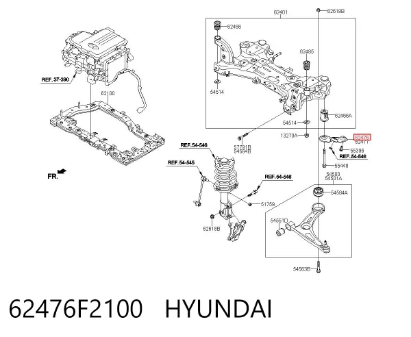  62476F2100 Hyundai/Kia