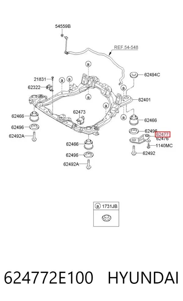  624772E100 Hyundai/Kia