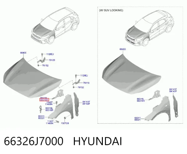  66326J7000 Hyundai/Kia