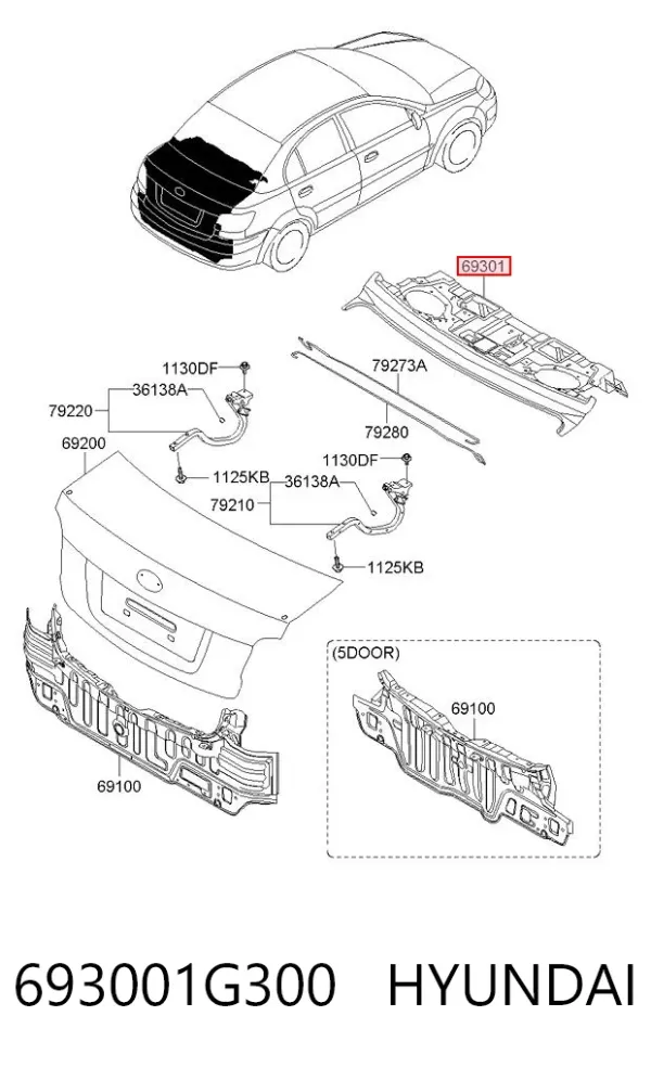  693001G300 Hyundai/Kia